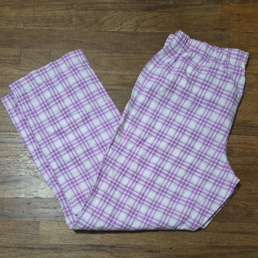 🔵3/$13 Lands' End Lavender PJ Bottoms